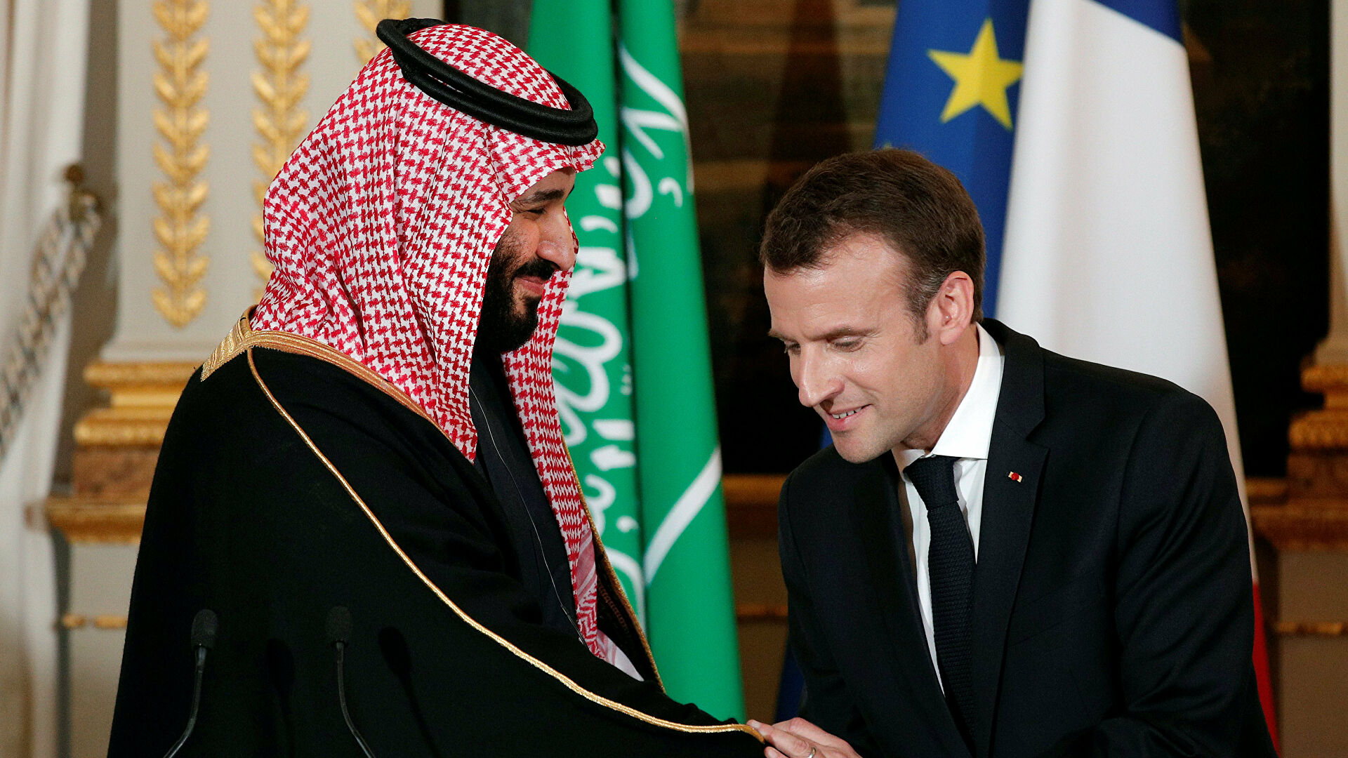 السعودية ولي العهد ماكرون