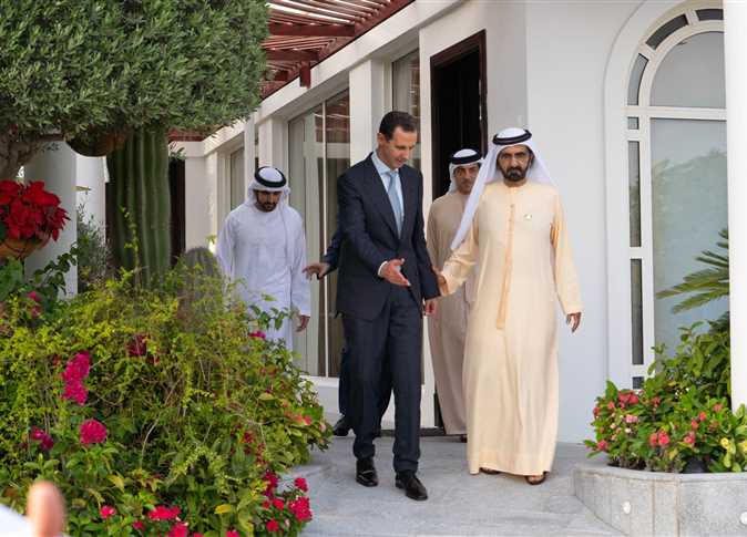 الإمارات بشار الأسد دبي