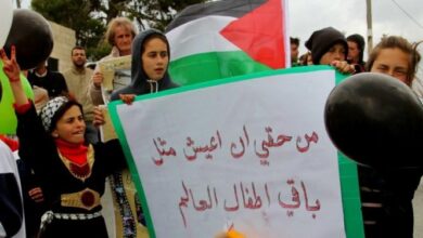 فلسطين التوسع في الاستطيان