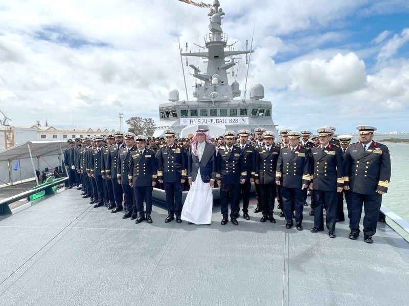 الرياض تتسلم فرقاطة بحرية 