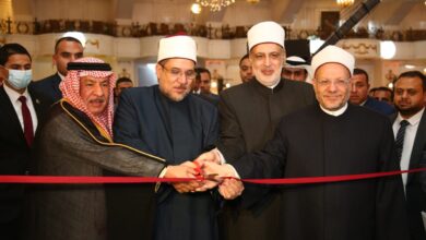 مفتي الجمهورية ووزير الأوقاف