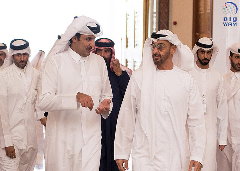 الإمارات بن زايد قطر