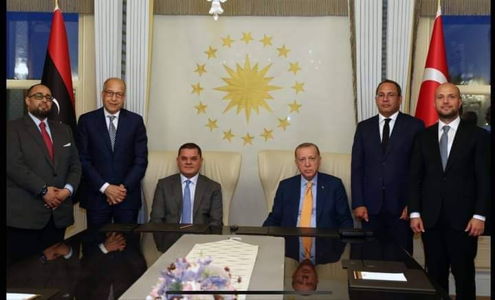 ليبيا الدبيبة اردوغان