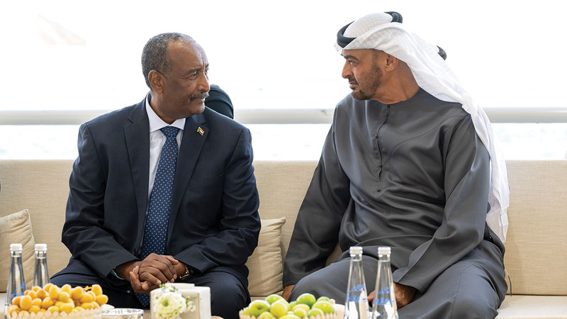 السودان بن زايد البرهان 