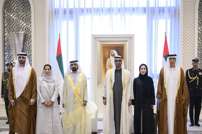 الإمارات وزراء جدد زايد