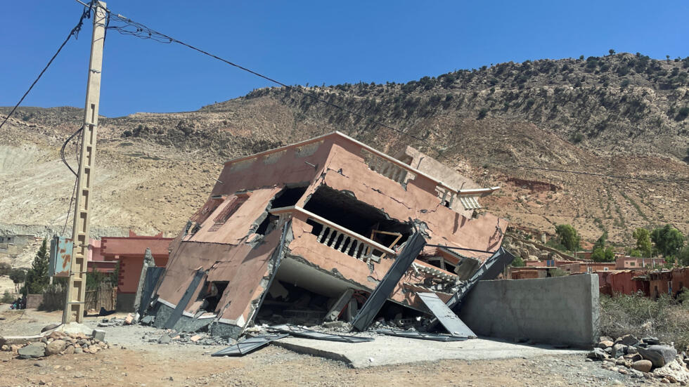 زلزال المغرب رعب وألم