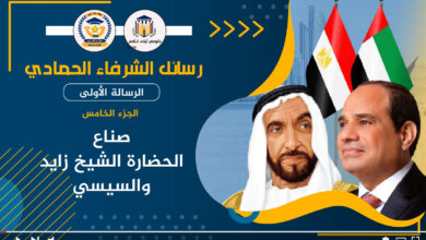 الحضارة الشيخ زايد السيسي