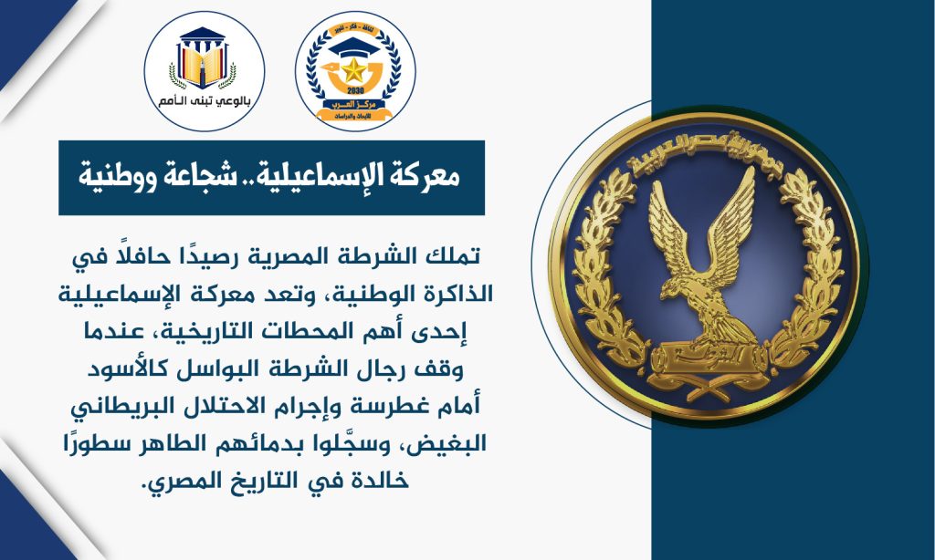 الشرطة المصرية بطولات وتضحيات