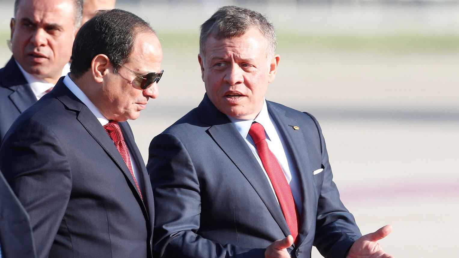 مصر السيسي ملك الأردن