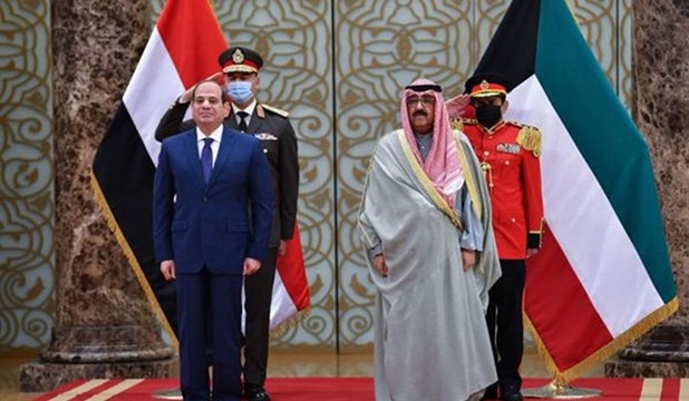 الكويت استقبال السيسي