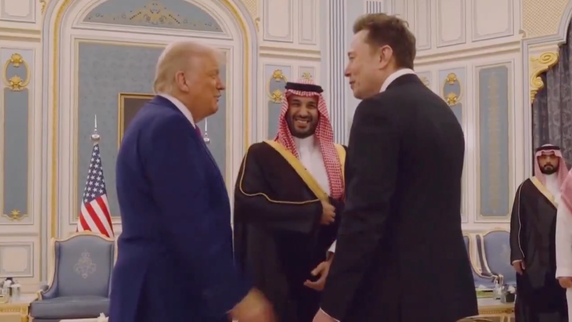 السعودية ترامب يصل الرياض