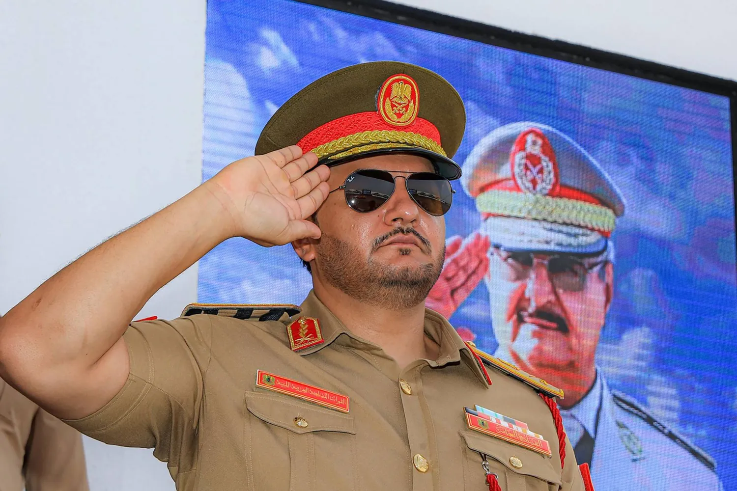 صدام حفتر العلاقات العسكرية