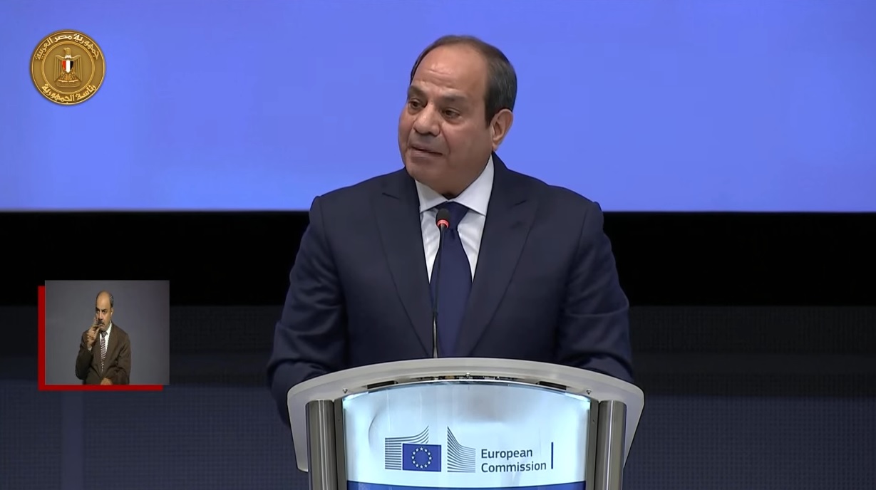 مصر السيسي يستقبل البرهان 